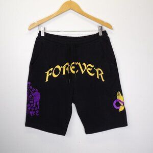 J Cole Merch, "Forever" Black shorts Men's Size Small